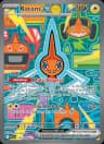 Rotom ex card art