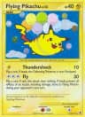 Flying Pikachu card art