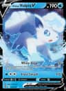 Alolan Vulpix V card art
