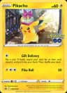 Pikachu card art