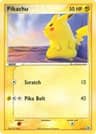 Pikachu card art