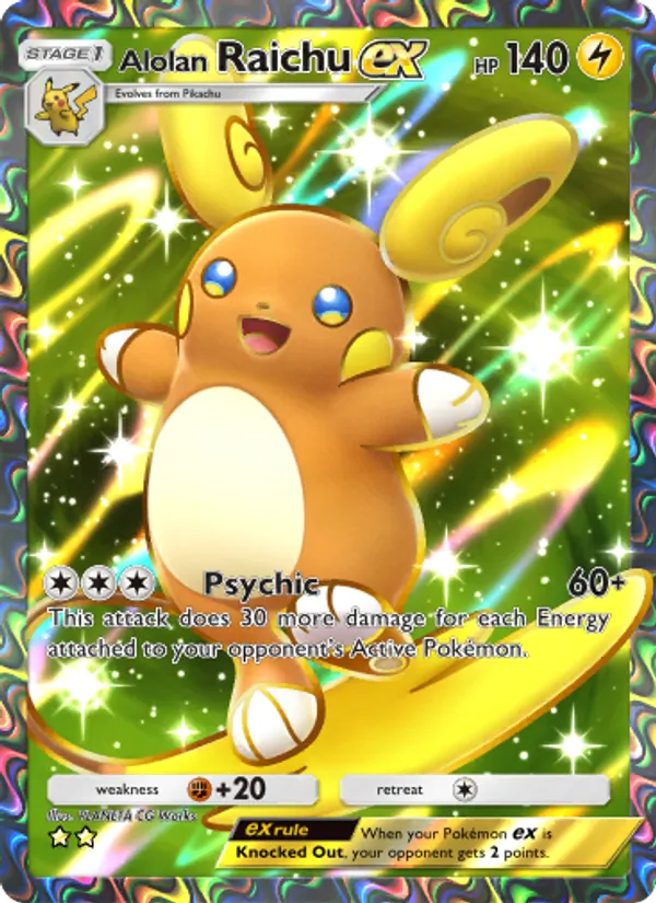 Alolan Raichu ex
