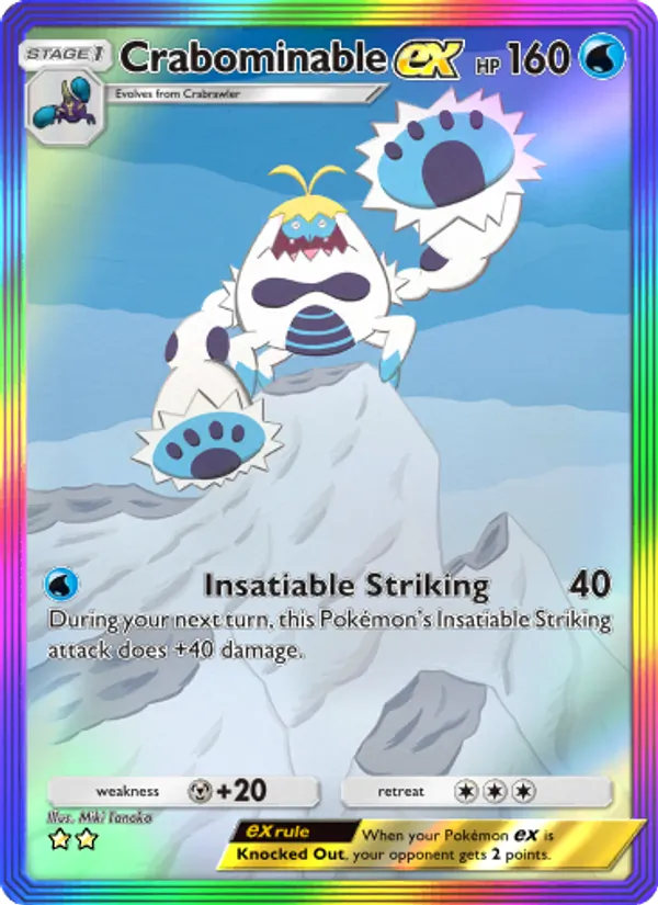 Crabominable ex